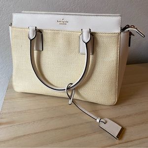 Kate Spade Cameron Street Straw Candace Satchel